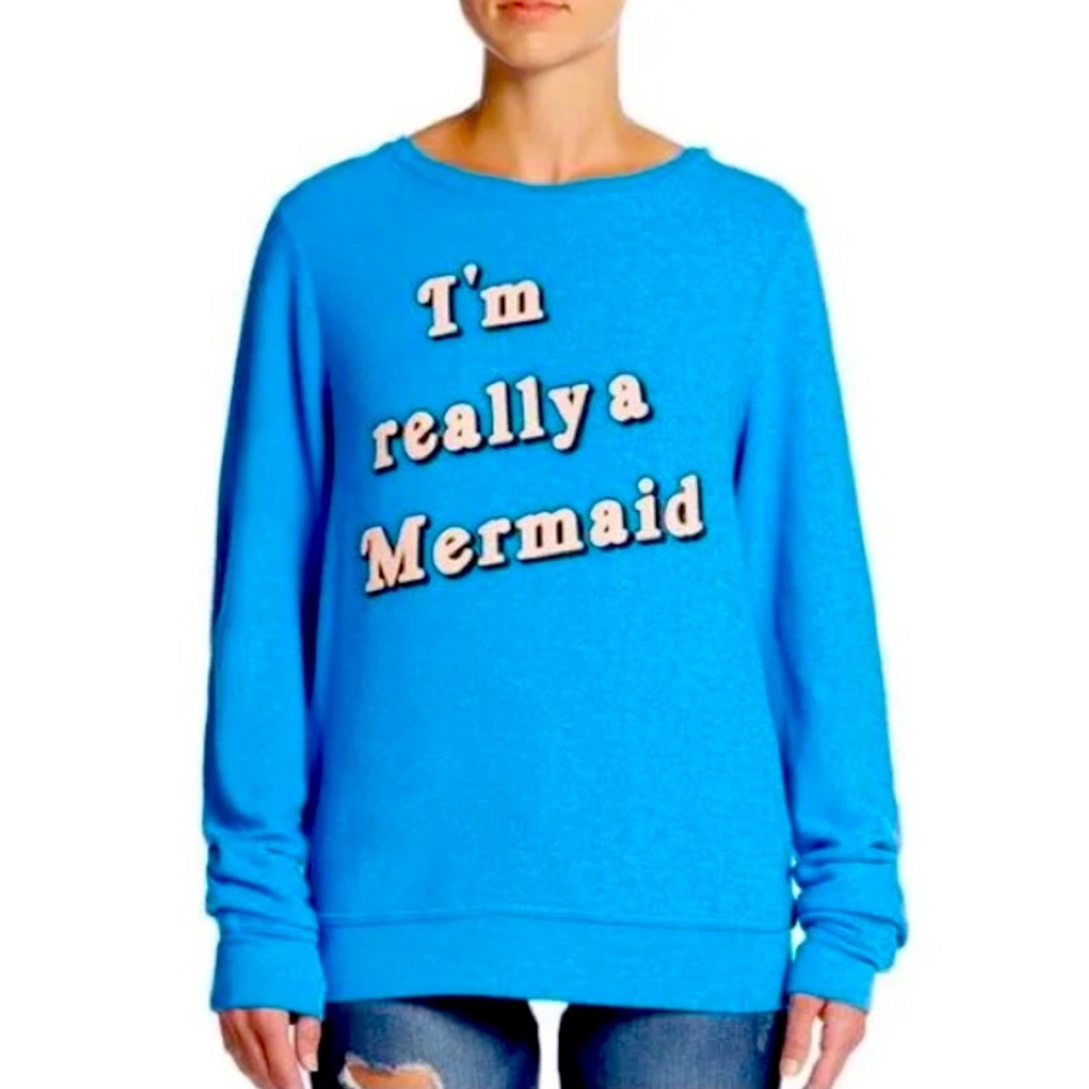 Wildfox ‘I’m Really a Mermaid’ sweatshirt 🧜🏽‍♀️